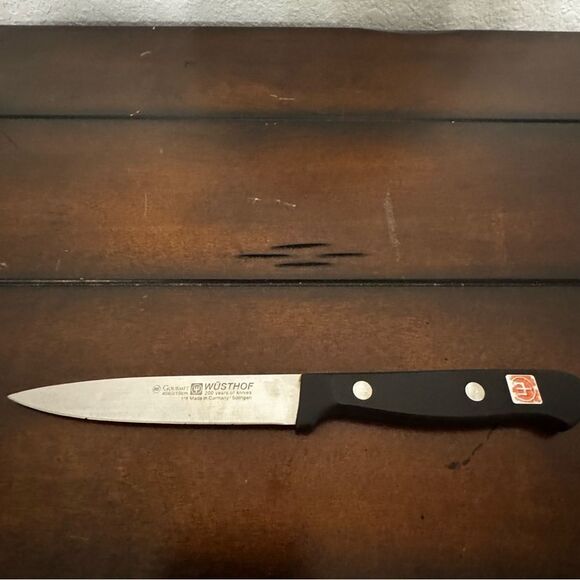 Wusthof Gourmet Utility Knife 4060/10cm Solingen Germany 4" Blade - Picture 1 of 7